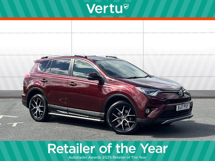 Toyota RAV4 2.5 VVT-h Icon CVT 4WD Euro 6 (s/s) 5dr (Safety Sense, Nav) Toyota RAV4 2.5 VVT-h Icon CVT 4WD Euro 6 (s/s) 5dr (Safety Sense, Nav)