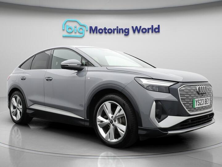 Audi Q4 E-tron 35 S Line Sportback Auto 5dr 55kWh