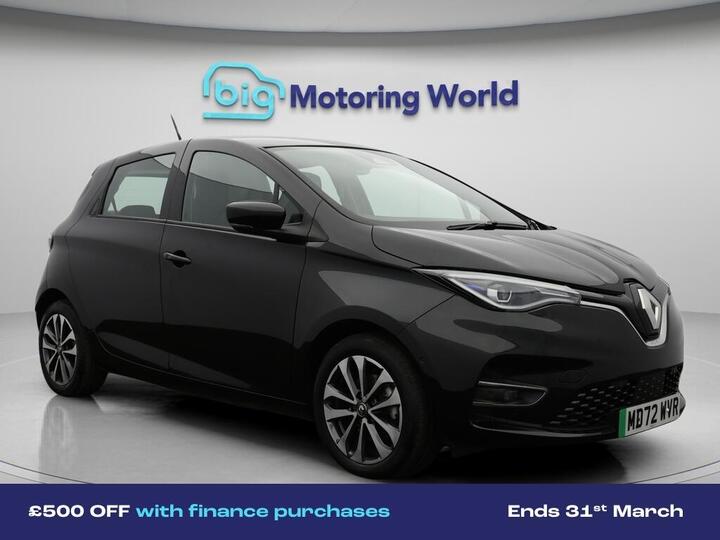 Renault Zoe R135 EV50 52kWh GT Auto 5dr (Rapid Charge)