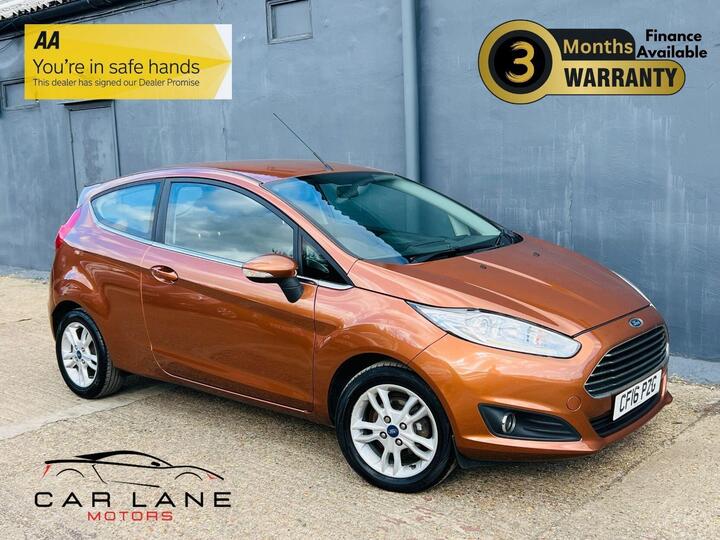 Ford Fiesta 1.25 Zetec Euro 6 3dr