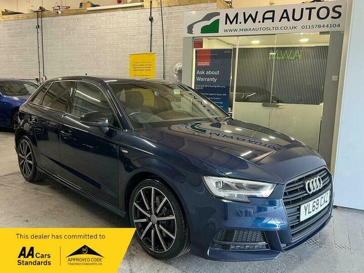 Audi A3 2.0 TDI 35 Black Edition Sportback S Tronic Euro 6 (s/s) 5dr