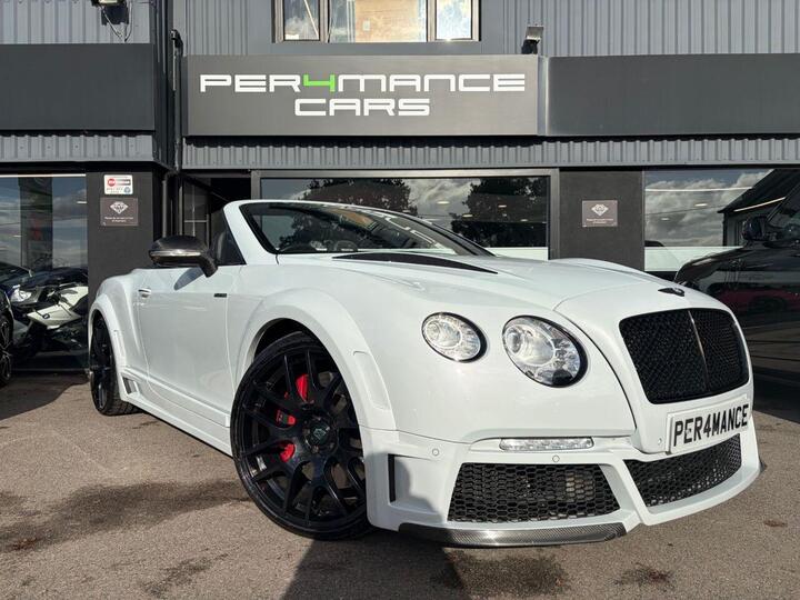 Bentley CONTINENTAL 6.0 W12 GTC Speed Auto 4WD Euro 5 2dr Bentley CONTINENTAL 6.0 W12 GTC Speed Auto 4WD Euro 5 2dr