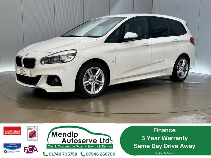 BMW 2 Series Gran Tourer 1.5 218i M Sport MPV 5dr Petrol Auto Euro 6 (s/s) (136 Ps) BMW 2 Series Gran Tourer 1.5 218i M Sport MPV 5dr Petrol Auto Euro 6 (s/s) (136 Ps)