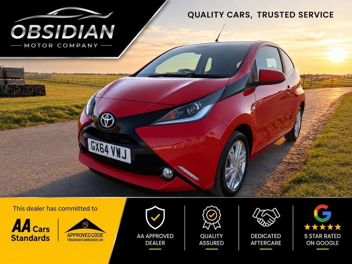 Toyota AYGO 1.0 VVT-i X-pression Euro 5 3dr Euro 5