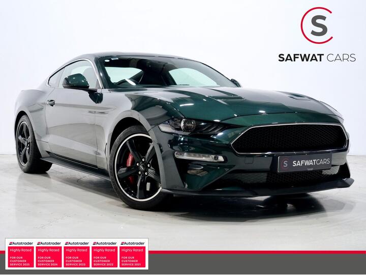 Ford MUSTANG 5.0 V8 Bullitt Fastback Euro 6 2dr Ford MUSTANG 5.0 V8 Bullitt Fastback Euro 6 2dr