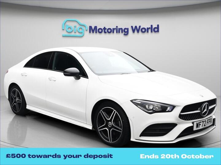 Mercedes-Benz CLA 1.3 CLA180 AMG Line (Premium) Coupe 7G-DCT Euro 6 (s/s) 4dr