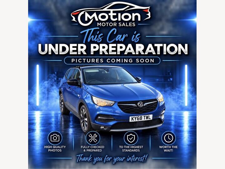 Vauxhall Grandland X 1.2 Turbo Sport Nav Euro 6 (s/s) 5dr