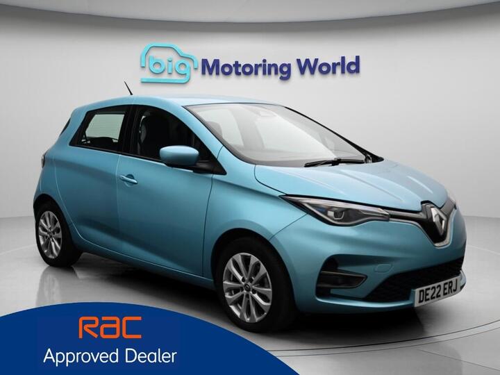 Renault Zoe R135 EV50 52kWh Iconic Auto 5dr (Rapid Charge)