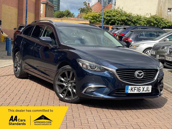 Mazda Mazda6 2.2 SKYACTIV-D Sport Nav Tourer Auto Euro 6 (s/s) 5dr
