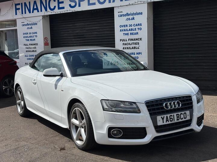 Audi A5 Cabriolet 2.0 TFSI S Line Euro 5 (s/s) 2dr