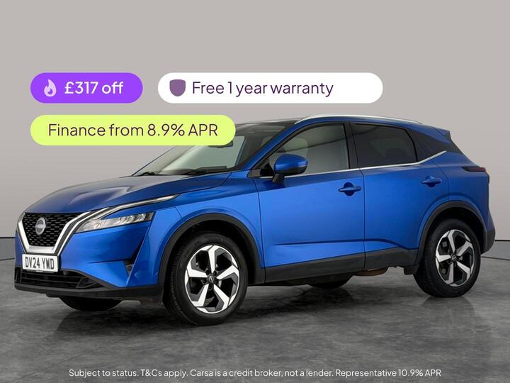 Nissan Qashqai 1.3 DIG-T MHEV N-Connecta XTRON Euro 6 (s/s) 5dr