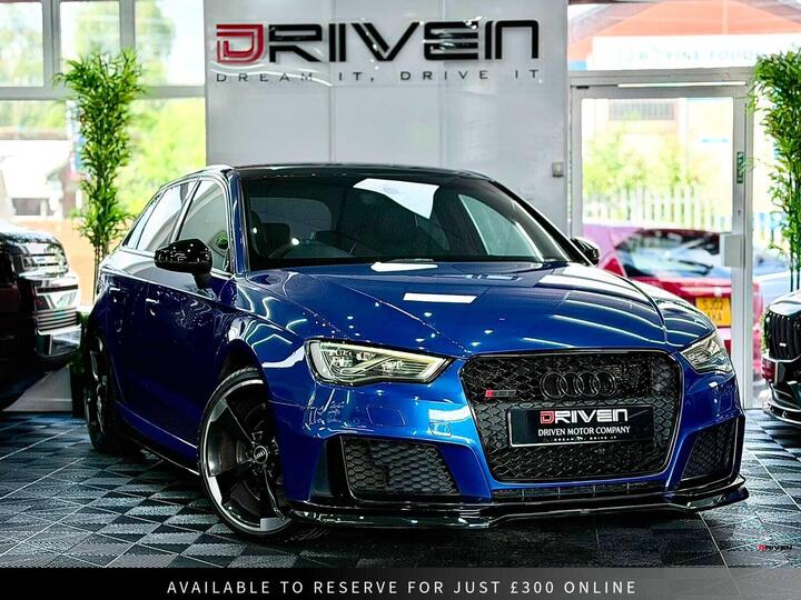 Audi RS3 2.5 TFSI Sportback S Tronic Quattro Euro 6 (s/s) 5dr (Nav)
