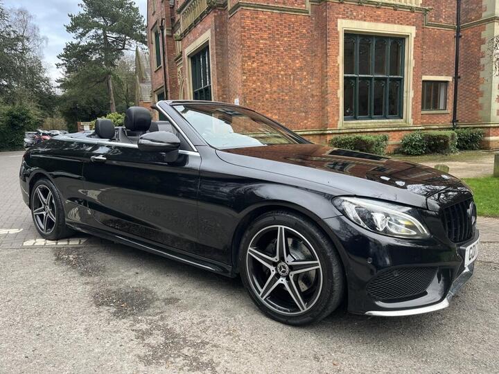 Mercedes-Benz C-CLASS CONVERTIBLE 2.0 C200 AMG Line Cabriolet G-Tronic+ Euro 6 (s/s) 2dr