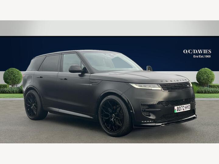Land Rover Range Rover Sport OBSIDIAN 3.0 D350 MHEV First Edition SUV 5dr Diesel Auto 4WD Euro 6 (s/s) (350 Ps)