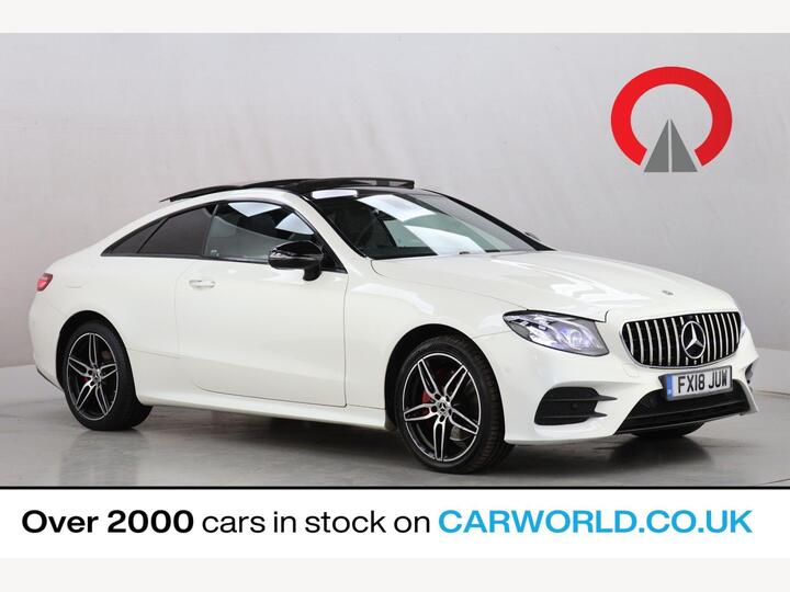 Mercedes-Benz E CLASS 2.0 E220d AMG Line (Premium Plus) G-Tronic+ 4MATIC Euro 6 (s/s) 2dr