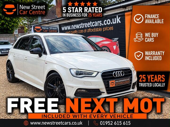 Audi A3 2.0 TDI S Line Sportback Euro 5 (s/s) 5dr