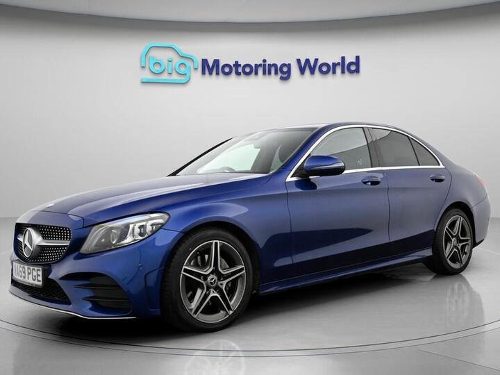 Mercedes-Benz C Class 1.5 C200 MHEV EQ Boost AMG Line (Premium) G-Tronic+ Euro 6 (s/s) 4dr