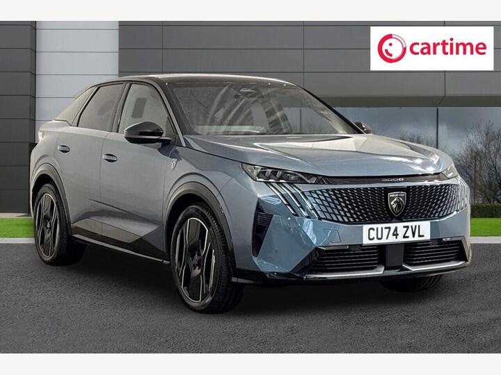 Peugeot E-3008 73kWh GT Auto 5dr (11kW Charger)
