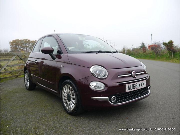 Fiat 500 1.2 Lounge Euro 6 (s/s) 3dr