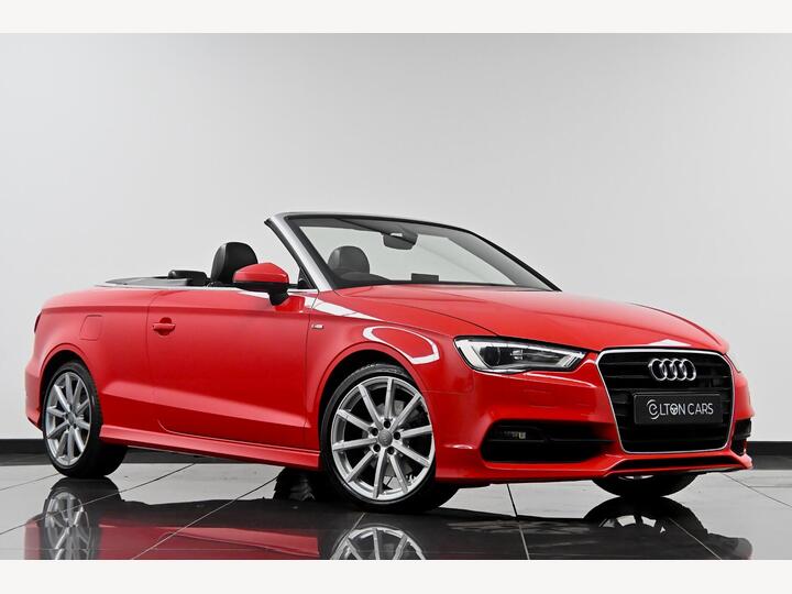 Audi A3 Cabriolet 2.0 TDI S Line Euro 6 (s/s) 2dr (Nav)