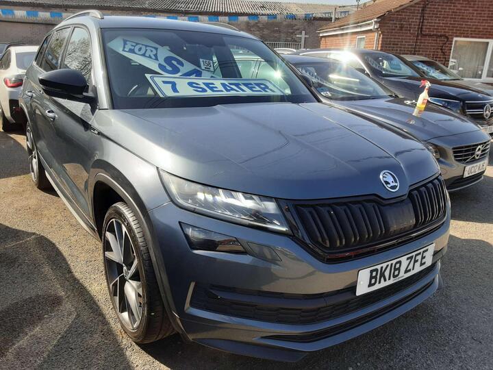 Skoda KODIAQ 1.4 TSI ACT SportLine DSG 4WD Euro 6 (s/s) 5dr (7 Seat) Skoda KODIAQ 1.4 TSI ACT SportLine DSG 4WD Euro 6 (s/s) 5dr (7 Seat)