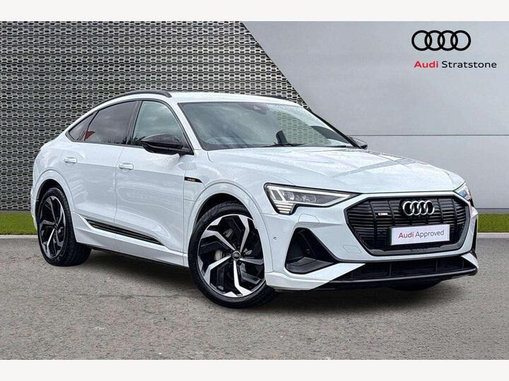 Audi E-Tron 50 Black Edition Sportback Auto Quattro 5dr 71.2kWh (11kW Charger)