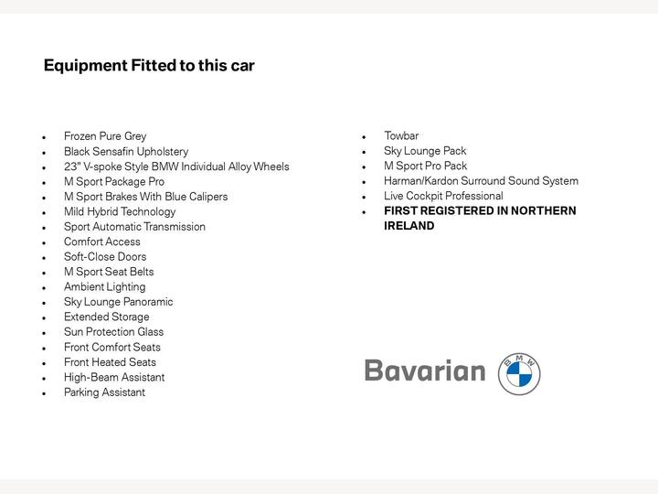 BMW X7 3.0 40d MHT M Sport Auto XDrive Euro 6 (s/s) 5dr