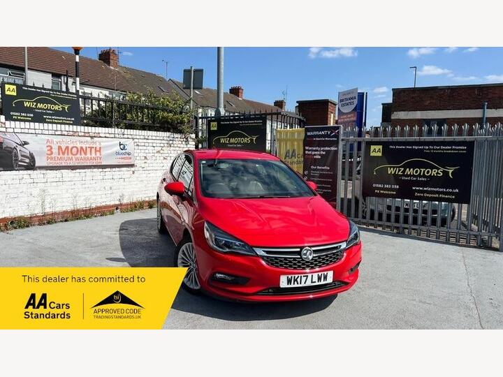 Vauxhall Astra 1.4i Turbo Elite Nav Euro 6 5dr