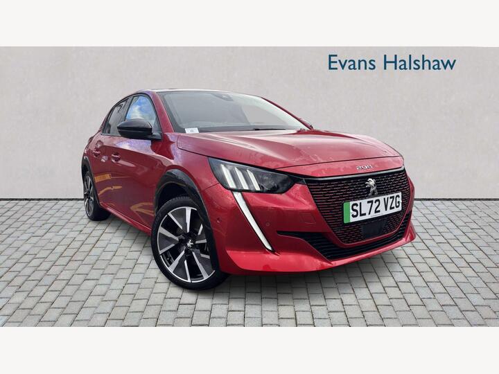 Peugeot 208 50kWh GT Auto 5dr (7kW Charger) Peugeot 208 50kWh GT Auto 5dr (7kW Charger)