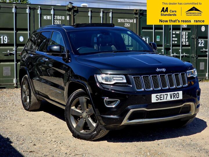Jeep Grand Cherokee 3.0 V6 CRD Overland Auto 4WD Euro 6 5dr Jeep Grand Cherokee 3.0 V6 CRD Overland Auto 4WD Euro 6 5dr