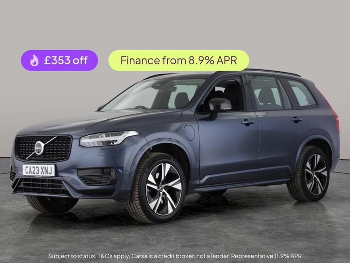 Volvo XC90 2.0h T8 Recharge 18.8kWh Plus Auto 4WD Euro 6 (s/s) 5dr