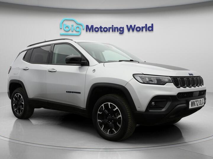 Jeep Compass 1.3 GSE T4 11.4kWh Trailhawk Auto 4xe Euro 6 (s/s) 5dr Jeep Compass 1.3 GSE T4 11.4kWh Trailhawk Auto 4xe Euro 6 (s/s) 5dr