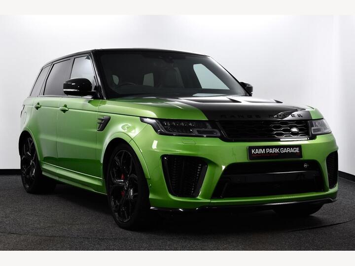 Land Rover RANGE ROVER SPORT 5.0 P575 V8 SVR Auto 4WD Euro 6 (s/s) 5dr