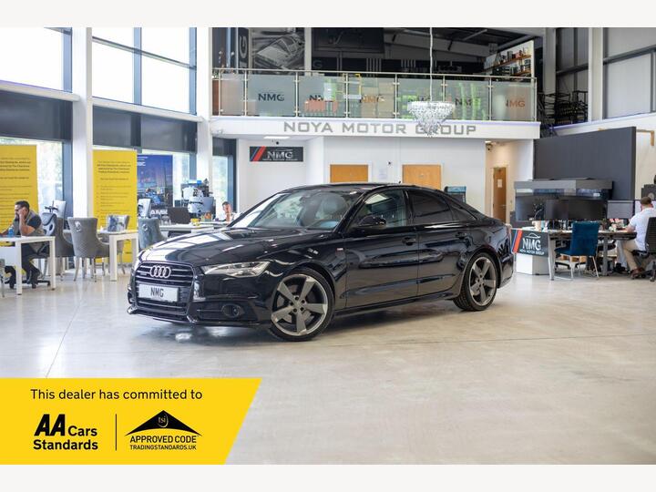 Audi A6 SALOON 3.0 TDI V6 Black Edition S Tronic Quattro Euro 6 (s/s) 4dr Audi A6 SALOON 3.0 TDI V6 Black Edition S Tronic Quattro Euro 6 (s/s) 4dr