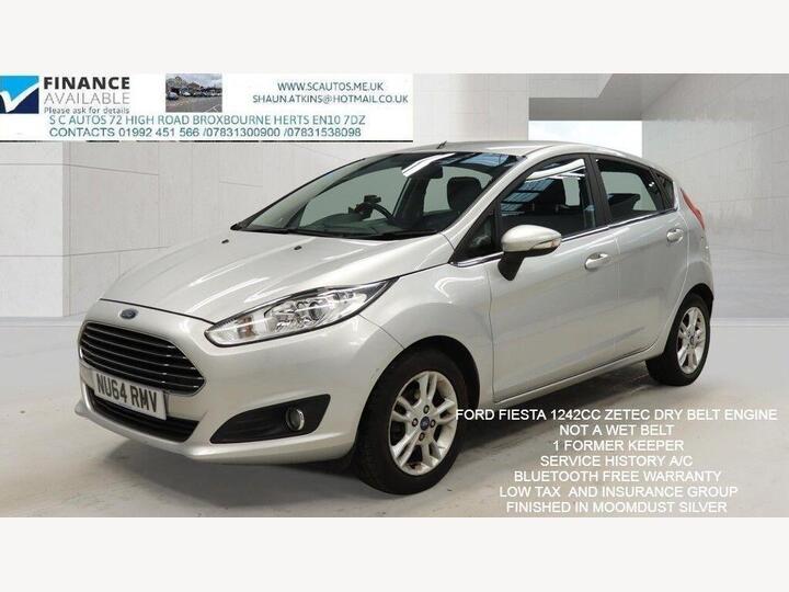Ford Fiesta 1.25 Zetec Euro 5 5dr