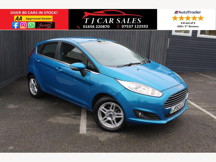 Ford Fiesta 1.0T EcoBoost Zetec Euro 5 (s/s) 5dr