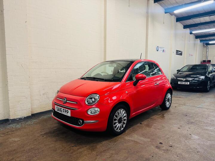 Fiat 500 1.2 Lounge Euro 6 (s/s) 3dr