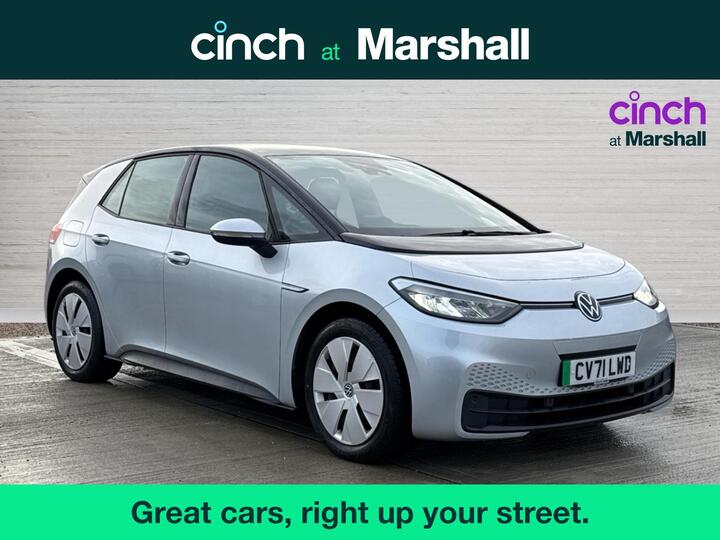 Volkswagen ID.3 Pure Performance 45kWh Life Auto 5dr Volkswagen ID.3 Pure Performance 45kWh Life Auto 5dr