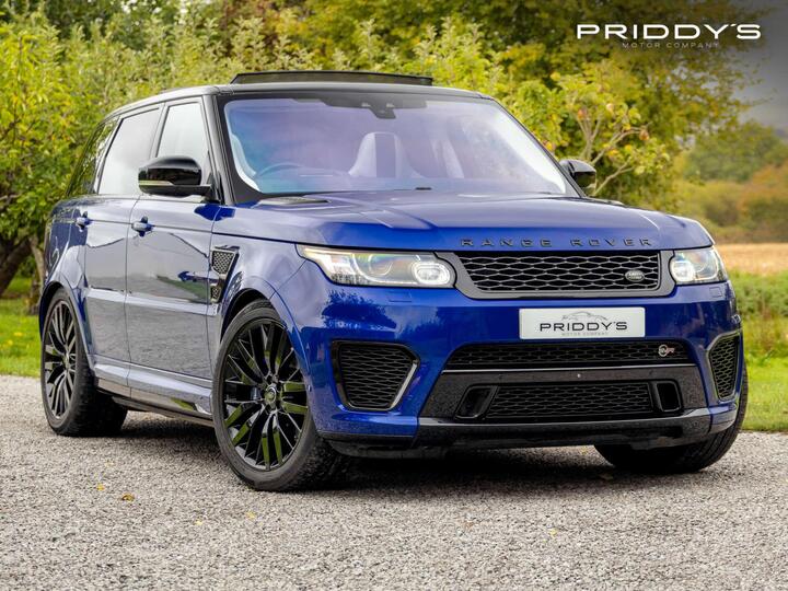 Land Rover RANGE ROVER SPORT 5.0 V8 SVR Auto 4WD Euro 6 (s/s) 5dr