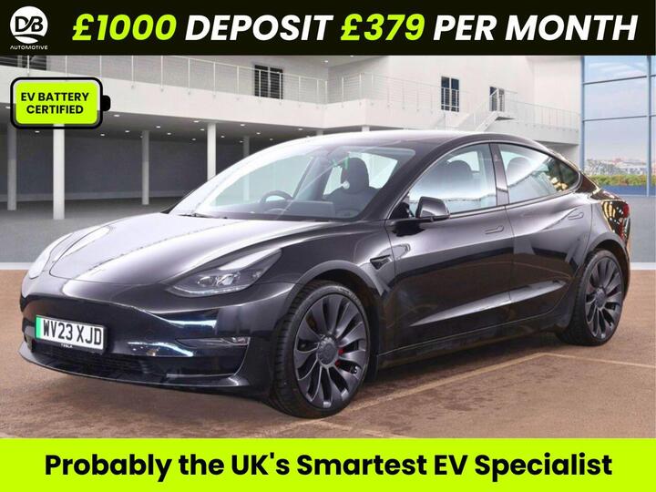 Tesla Model 3 (Dual Motor) Performance Auto 4WDE 4dr (Performance Upgrade)