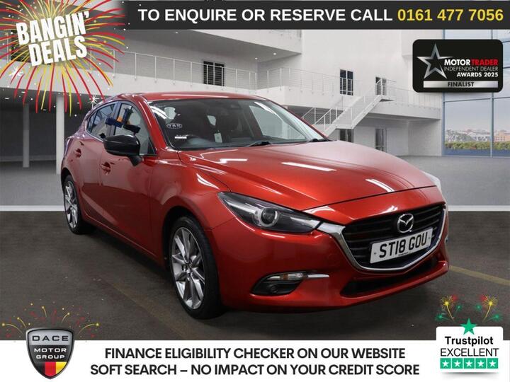 Mazda MAZDA3 2.0 SKYACTIV-G Sport Black Euro 6 (s/s) 5dr Mazda MAZDA3 2.0 SKYACTIV-G Sport Black Euro 6 (s/s) 5dr