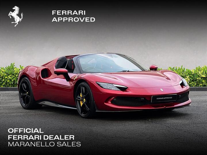 Ferrari 296 3.0T V6 7.45kWh Spider F1 DCT Euro 6 (s/s) 2dr