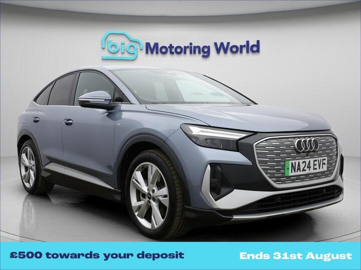 Audi Q4 E-tron 45 S Line Sportback Auto 5dr 82kWh