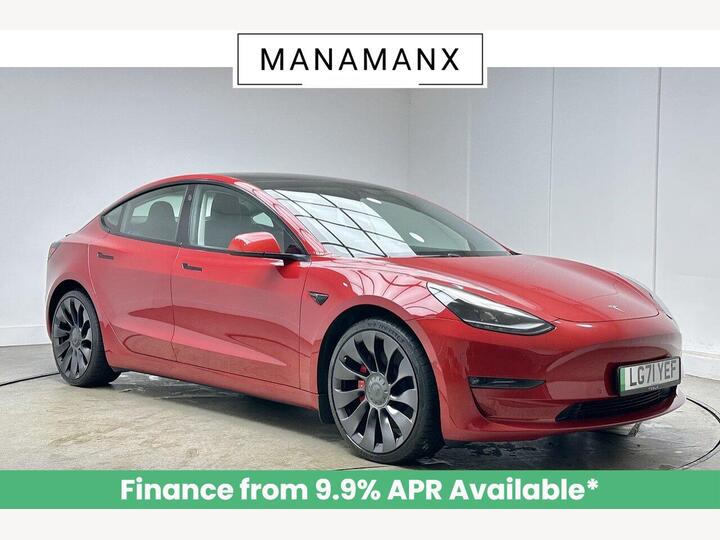 Tesla Model 3 (Dual Motor) Performance Auto 4WDE 4dr (Performance Upgrade)