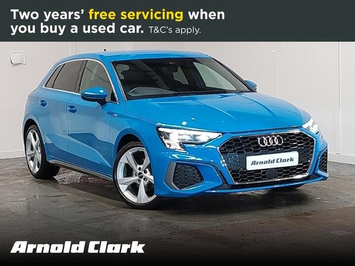 Audi A3 1.0 TFSI 30 S Line Sportback S Tronic Euro 6 (s/s) 5dr