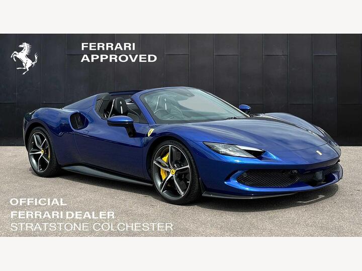 Ferrari 296 Gts 3.0T V6 7.45kWh Spider F1 DCT Euro 6 (s/s) 2dr Ferrari 296 Gts 3.0T V6 7.45kWh Spider F1 DCT Euro 6 (s/s) 2dr