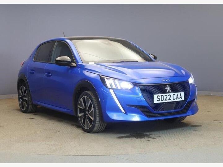 Peugeot E-208 50kWh GT Auto 5dr (11kW Charger) Peugeot E-208 50kWh GT Auto 5dr (11kW Charger)
