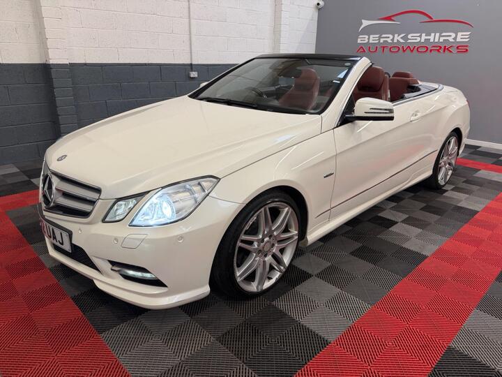 Mercedes-Benz E Class 2.1 E250 CDI BlueEfficiency Sport Cabriolet G-Tronic+ Euro 5 (s/s) 2dr