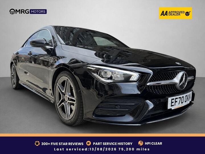 Mercedes-Benz CLA 1.3 CLA180 AMG Line Coupe 7G-DCT Euro 6 (s/s) 4dr