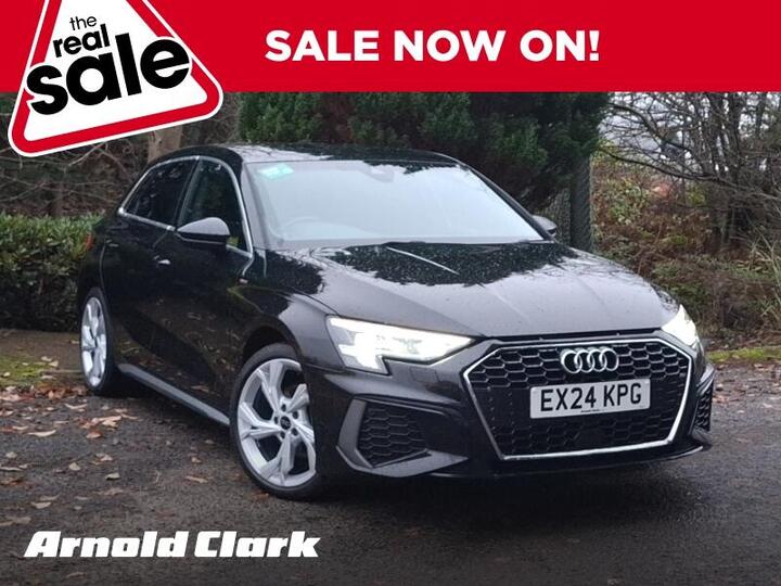 Audi A3 1.0 TFSI 30 S Line Sportback S Tronic Euro 6 (s/s) 5dr